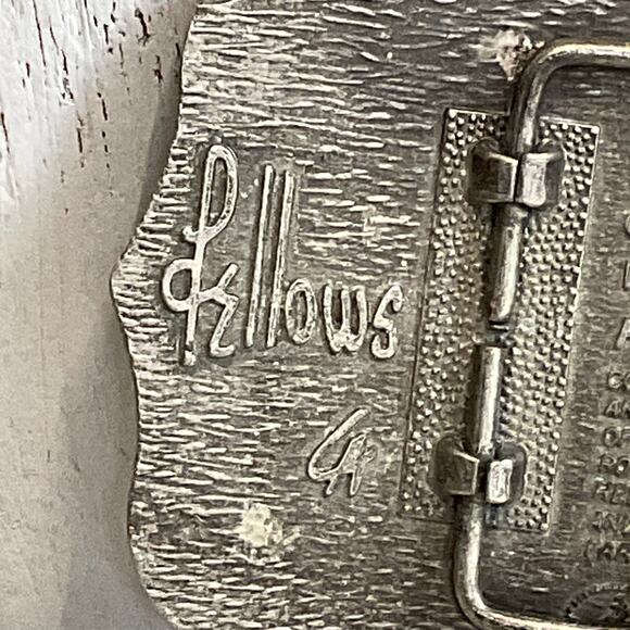 1986 National Finals Rodeo Hesston Belt Buckle Fred Fellows NFR 4th Edition - Picture 6 of 7